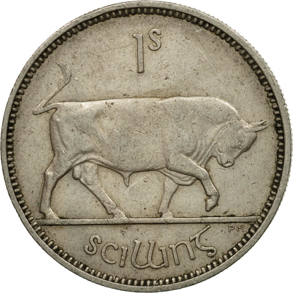 Monnaie, IRELAND REPUBLIC, Shilling, 1951, TTB, Copper-nickel, KM:14A