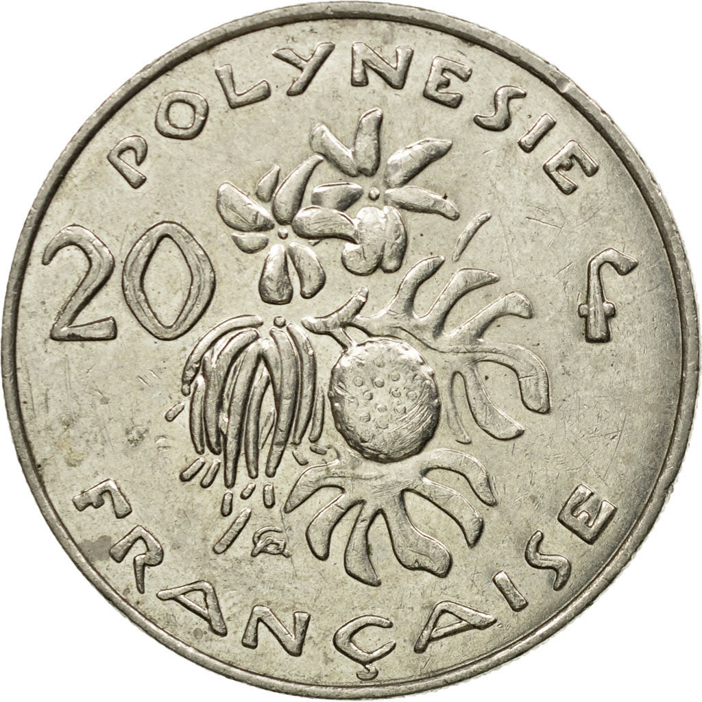 Coin, French Polynesia, 20 Francs, 2006, Paris, EF(40-45), Copper-nickel, KM:9a