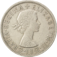 GREAT BRITAIN, 1/2 Crown, 1959, KM #907, EF(40-45), Copper-Nickel, 32.3, 14.16