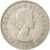 Moneda, Gran Bretaña, Elizabeth II, 1/2 Crown, 1963, MBC, Cobre - níquel