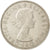 Moneda, Gran Bretaña, Elizabeth II, 1/2 Crown, 1966, MBC, Cobre - níquel