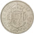 Moneda, Gran Bretaña, Elizabeth II, 1/2 Crown, 1966, MBC, Cobre - níquel