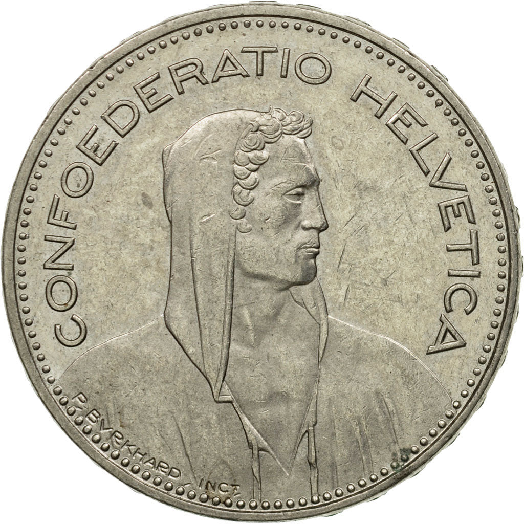 Coin, Switzerland, 5 Francs, 1994, Bern, EF(40-45), Copper-nickel, KM:40a.4