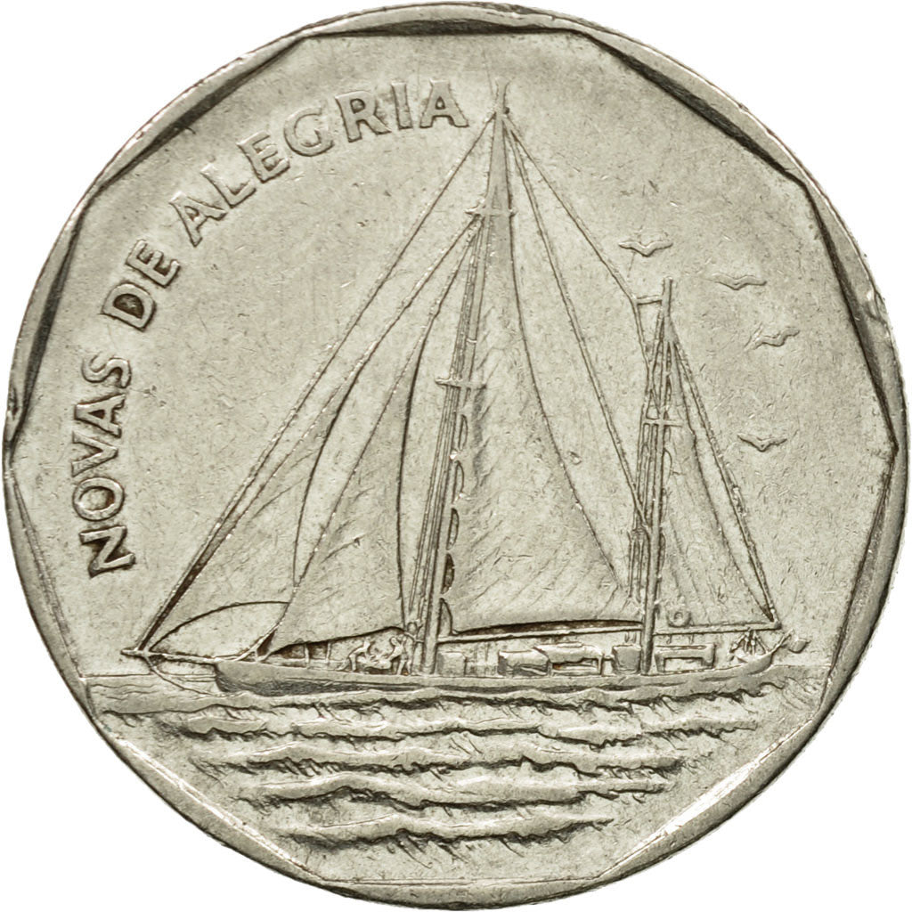 Monnaie, Cape Verde, 20 Escudos, 1994, TTB, Nickel plated steel, KM:42
