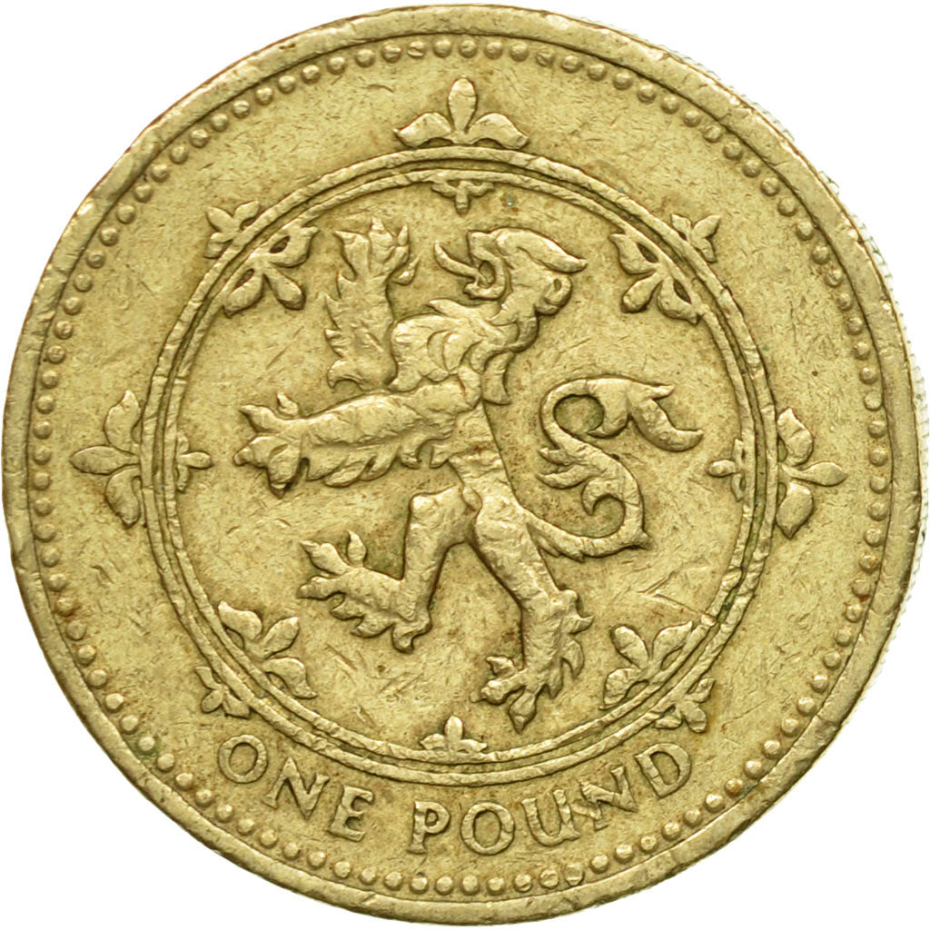 Coin, Great Britain, Elizabeth II, Pound, 1994, VF(30-35), Nickel-brass, KM:967