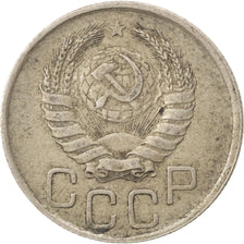 RUSSIA, 20 Kopeks, 1940, KM #111, EF(40-45), Copper-Nickel, 22.5, 3.07