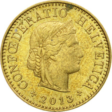Coin, Switzerland, 5 Rappen, 2013, Bern, EF(40-45), Aluminum-Bronze, KM:26c