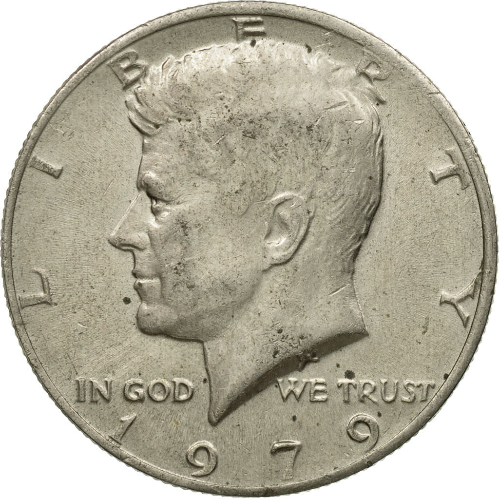 Coin, United States, Kennedy Half Dollar, Half Dollar, 1979, U.S. Mint