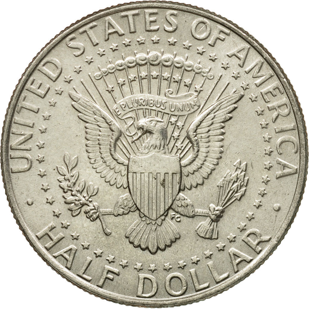 Coin, United States, Kennedy Half Dollar, Half Dollar, 1998, U.S. Mint, Denver