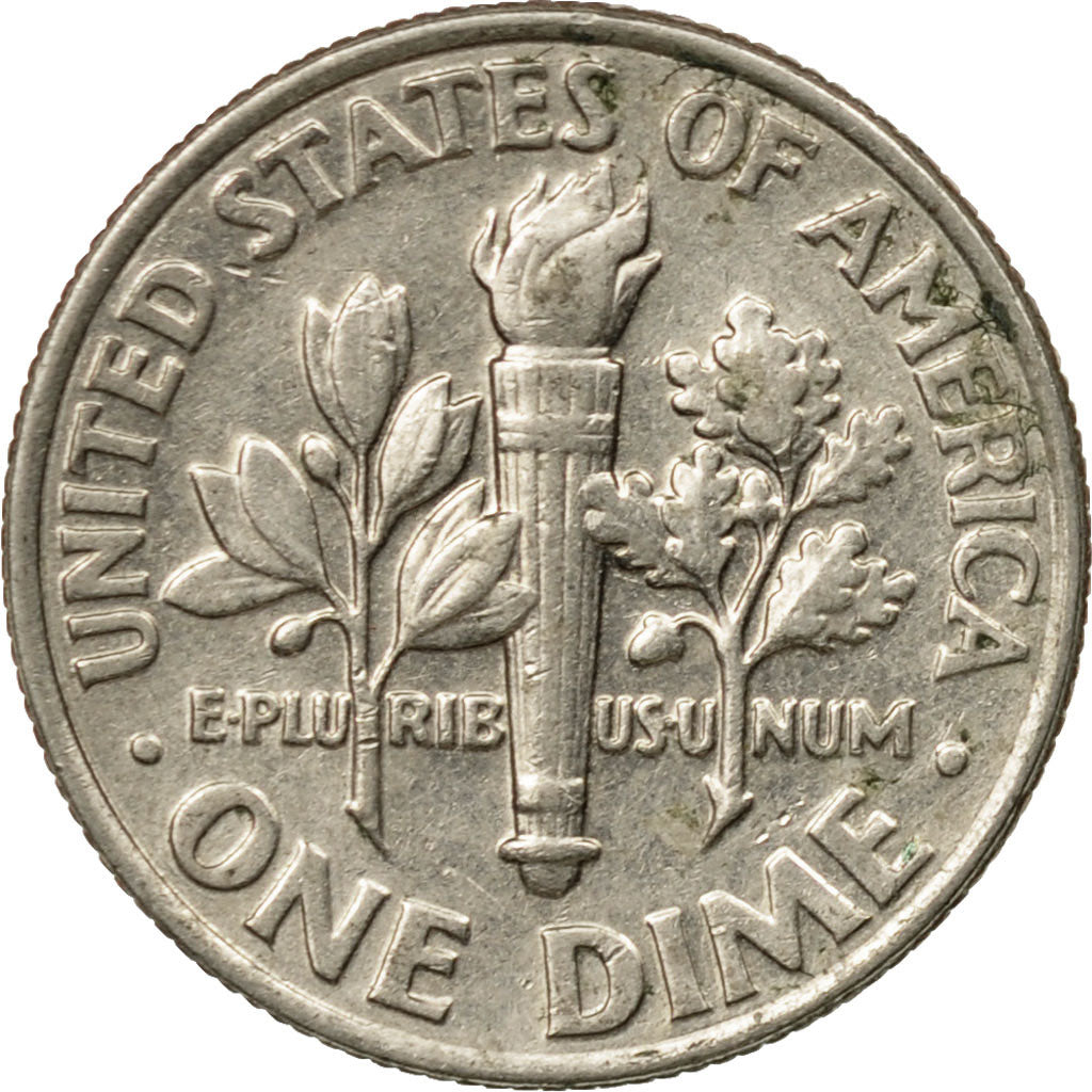 Monnaie, États-Unis, Roosevelt Dime, Dime, 2004, U.S. Mint, Denver, TTB