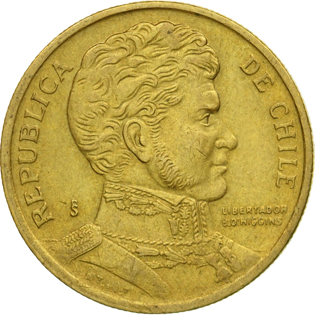 Münze, Chile, 10 Pesos, 1999, Santiago, SS, Aluminum-Bronze, KM:228.2