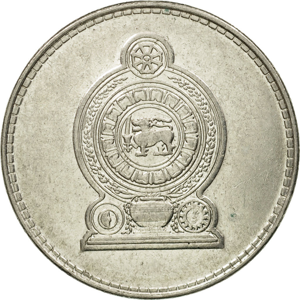 Monnaie, Sri Lanka, 2 Rupees, 2005, TTB, Nickel Clad Steel, KM:147a