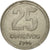 Coin, Argentina, 25 Centavos, 1996, EF(40-45), Copper-nickel, KM:110a