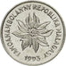 Coin, Madagascar, Franc, 1993, Paris, EF(40-45), Stainless Steel, KM:8