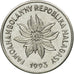 Coin, Madagascar, Franc, 1993, Paris, EF(40-45), Stainless Steel, KM:8