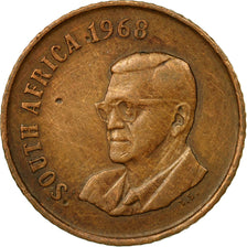 Coin, South Africa, Cent, 1968, EF(40-45), Bronze, KM:74.1