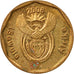 Coin, South Africa, 20 Cents, 2008, Pretoria, EF(40-45), Bronze Plated Steel