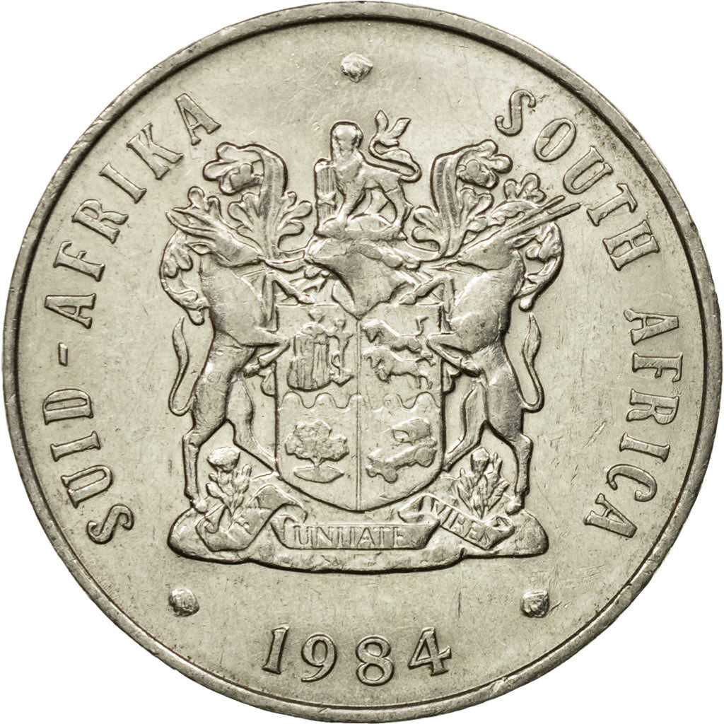 Monnaie, Afrique du Sud, 20 Cents, 1984, TTB, Nickel, KM:86