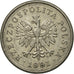 Coin, Poland, 50 Groszy, 1991, Warsaw, EF(40-45), Copper-nickel, KM:281