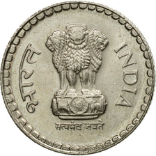Coin, INDIA-REPUBLIC, 5 Rupees, 1998, EF(40-45), Copper-nickel, KM:154.1
