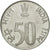 Moneda, INDIA-REPÚBLICA, 50 Paise, 1995, MBC, Acero inoxidable, KM:69