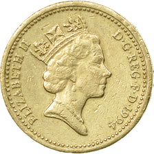 Coin, Great Britain, Elizabeth II, Pound, 1994, EF(40-45), Nickel-brass, KM:967
