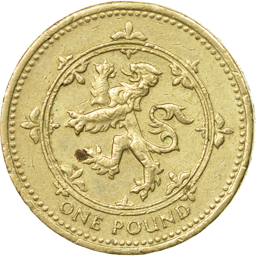 Coin, Great Britain, Elizabeth II, Pound, 1994, EF(40-45), Nickel-brass, KM:967