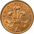 Coin, Great Britain, Elizabeth II, 2 Pence, 1989, EF(40-45), Bronze, KM:936