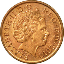 Coin, Great Britain, Elizabeth II, Penny, 2010, EF(40-45), Copper Plated Steel