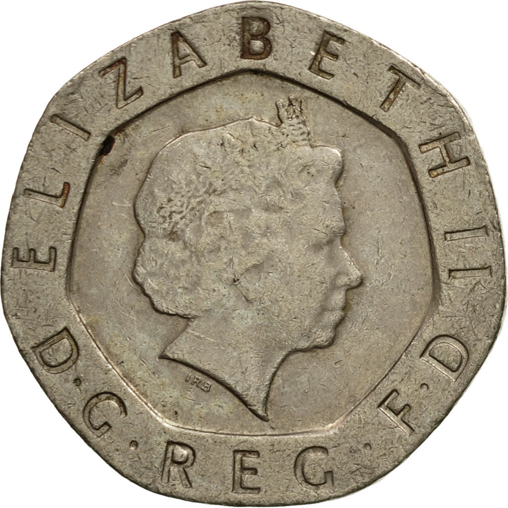 Coin, Great Britain, Elizabeth II, 20 Pence, 1999, EF(40-45), Copper-nickel