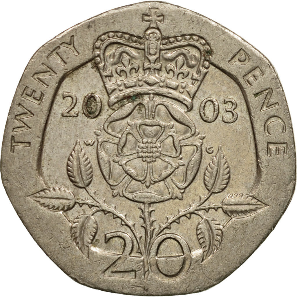 Monnaie, Grande-Bretagne, Elizabeth II, 20 Pence, 2003, TTB, Copper-nickel
