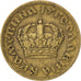 YUGOSLAVIA, Dinar, 1938, KM #19, EF(40-45), Aluminum-Bronze, 21, 3.52