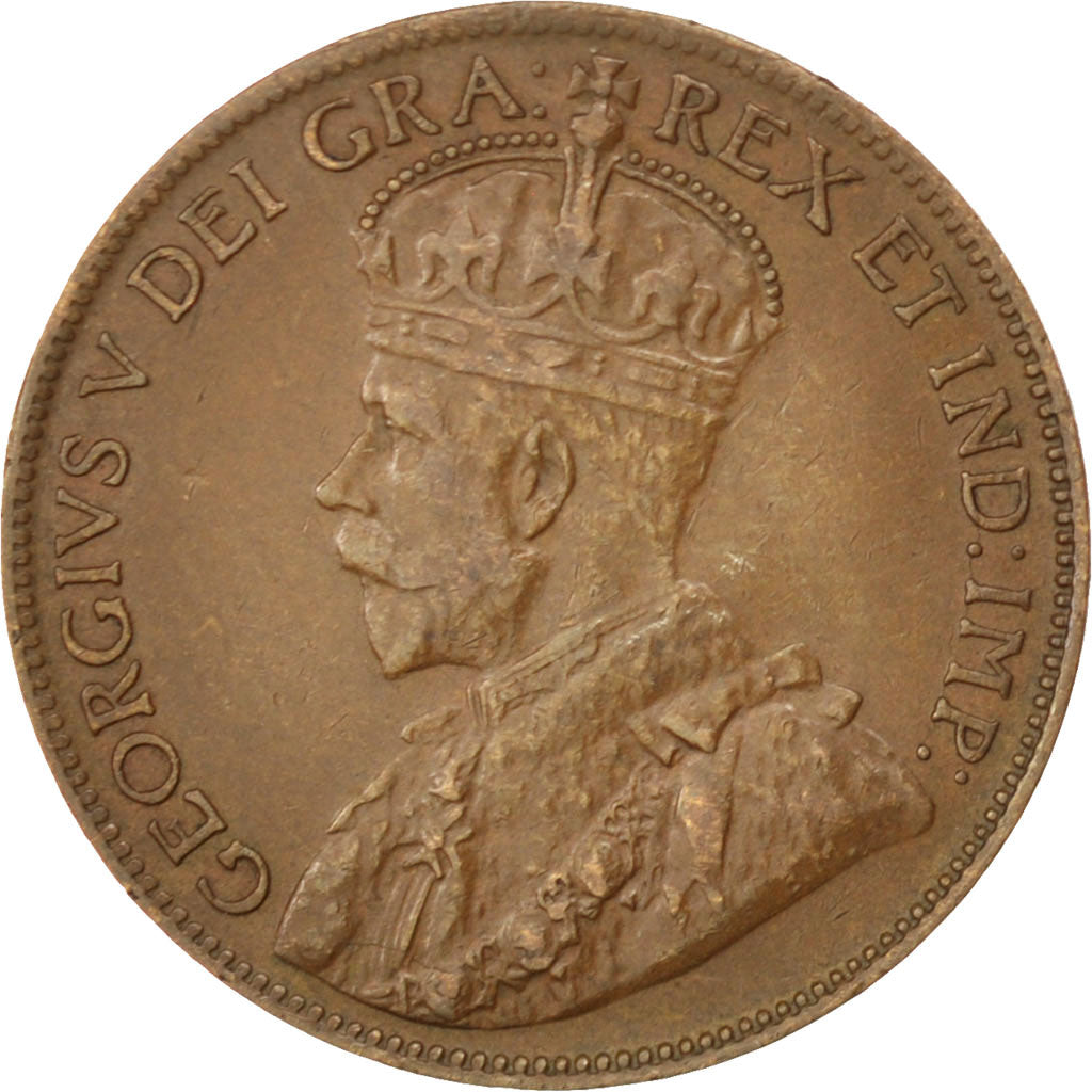 CANADA, Cent, 1920, Royal Canadian Mint, KM #21, AU(50-53), Bronze, 25.5, 5.64