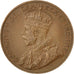 CANADA, Cent, 1920, Royal Canadian Mint, KM #21, AU(50-53), Bronze, 25.5, 5.64