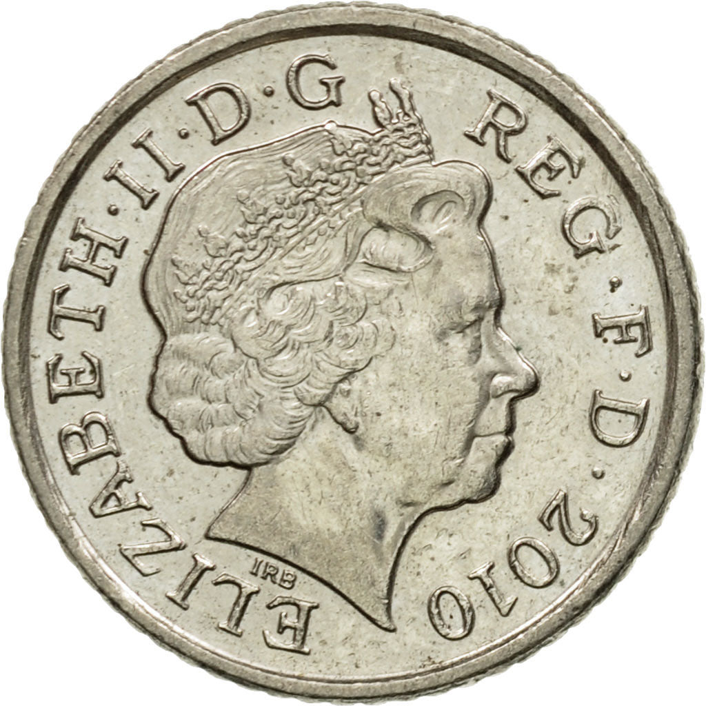 Coin, Great Britain, Elizabeth II, 5 Pence, 2010, EF(40-45), Copper-nickel