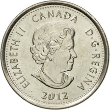 Coin, Canada, Elizabeth II, 25 Cents, 2012, Royal Canadian Mint, EF(40-45)