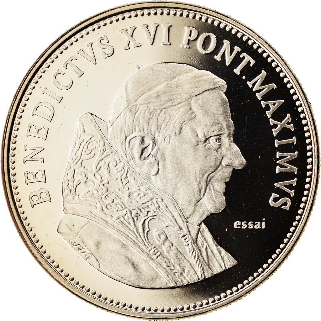 Vaticano, Medal, Benoit XVI, 2010, MS(65-70), Cobre-níquel
