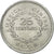 Moneda, Costa Rica, 25 Centimos, 1989, MBC, Aluminio, KM:188.3