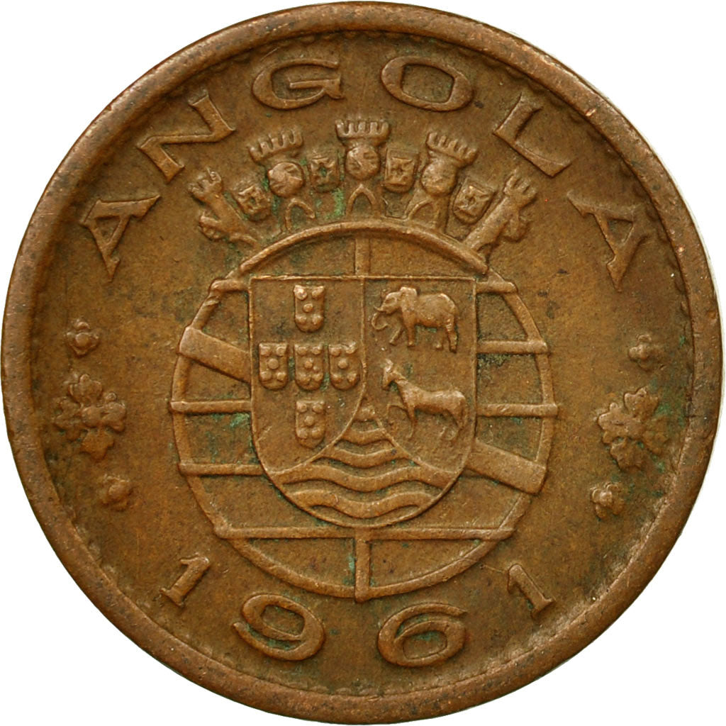 Monnaie, Angola, 50 Centavos, 1961, TTB, Bronze, KM:75