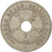 BELGIAN CONGO, 20 Centimes, 1911, KM #19, EF(40-45), Copper-Nickel, 25.1, 3.95