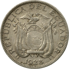 Coin, Ecuador, 10 Centavos, Diez, 1928, EF(40-45), Nickel, KM:70