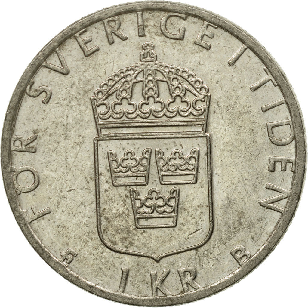 Moneta, Svezia, Carl XVI Gustaf, Krona, 2000, BB, Rame-nichel, KM:852a