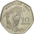 Munten, Mauritius, 10 Rupees, 2000, ZF, Copper-nickel, KM:61