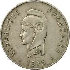 Coin, FRENCH AFARS & ISSAS, 100 Francs, 1975, Paris, EF(40-45), Copper-nickel