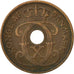 DENMARK, 5 Ore, 1928, Copenhagen, KM #828.2, VF(30-35), Bronze, 7.54