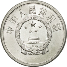 Coin, CHINA, PEOPLE'S REPUBLIC, 5 Fen, 1984, AU(50-53), Aluminum, KM:3
