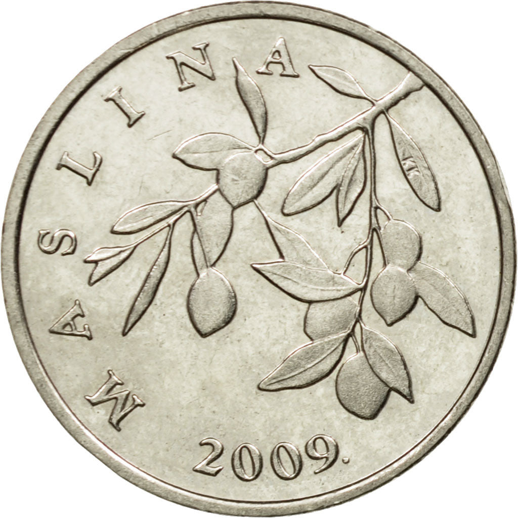 Münze, Kroatien, 20 Lipa, 2009, SS, Nickel plated steel, KM:7