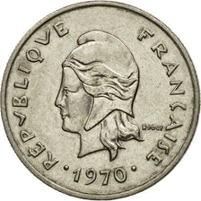 Monnaie, Nouvelle-Calédonie, 10 Francs, 1970, Paris, TTB, Nickel, KM:5