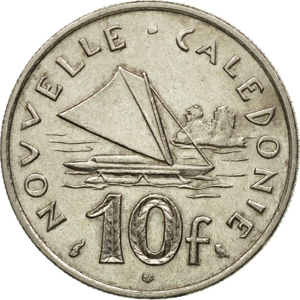 Monnaie, Nouvelle-Calédonie, 10 Francs, 1970, Paris, TTB, Nickel, KM:5