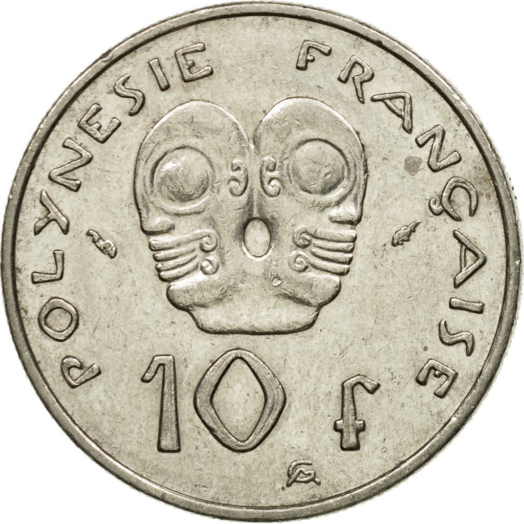 Coin, French Polynesia, 10 Francs, 1984, Paris, EF(40-45), Nickel, KM:8